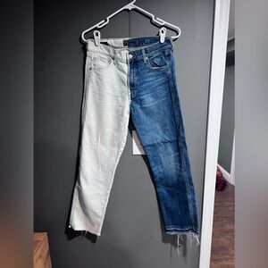 Lucky Brand Two Toned Denim Jeans